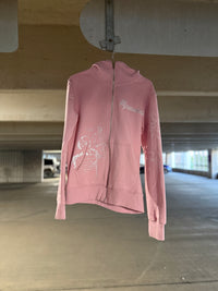 unperceivable zip up pink