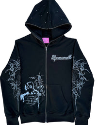 unperceivable zip up black